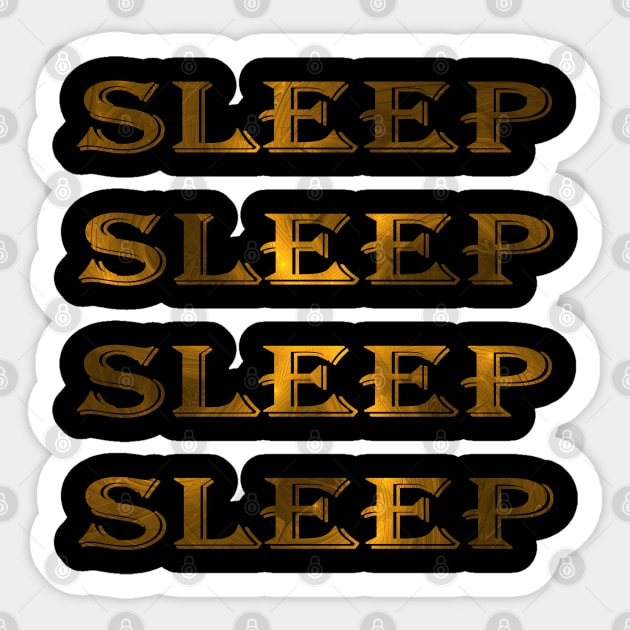 Elegant sleeping design Sticker by Kidrock96